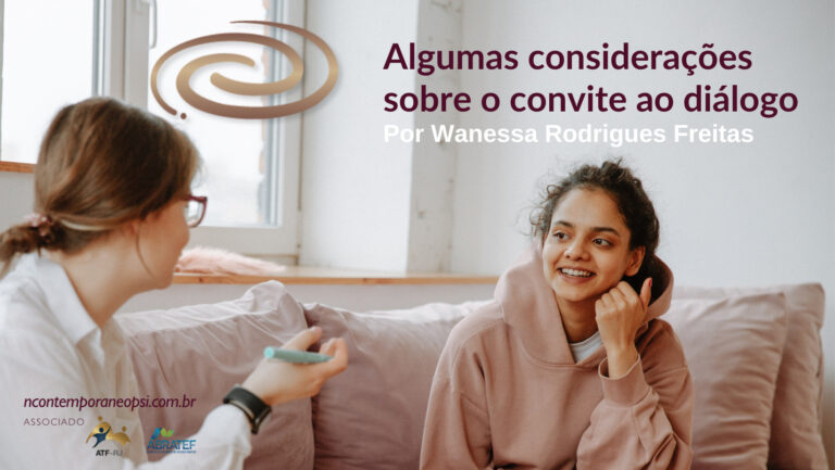 Algumas considerações sobre o convite ao diálogo